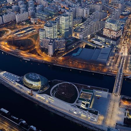 Vue Sur Seine Musicale Hotel Boulogne-Billancourt Exterior foto